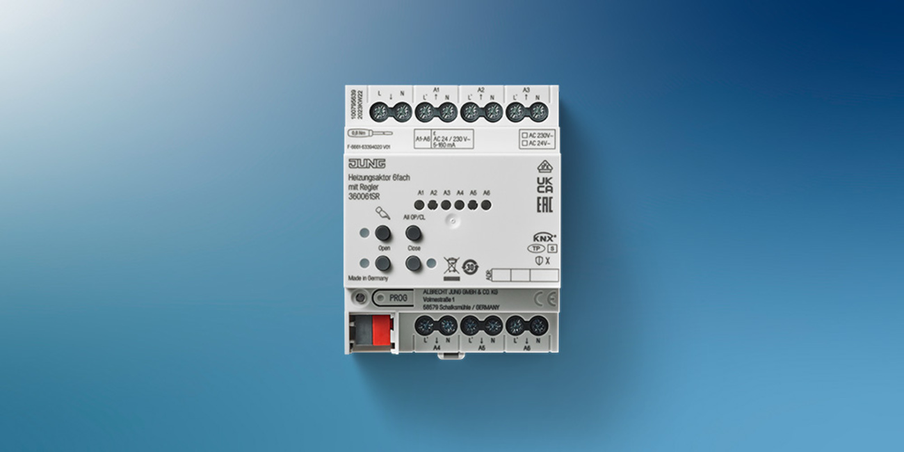 KNX Heizungsaktor 6-fach bei Elektro Kögl GmbH in Schliersee
