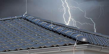 Äußerer Blitzschutz bei Elektro Kögl GmbH in Schliersee