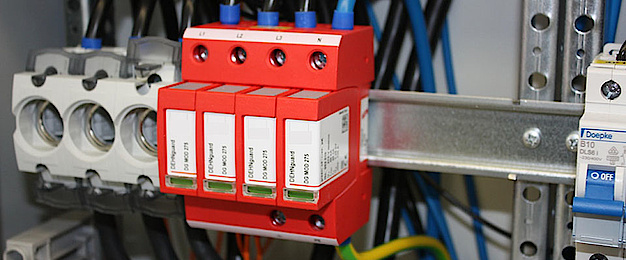 Über­spannungs­schutz bei Elektro Kögl GmbH in Schliersee